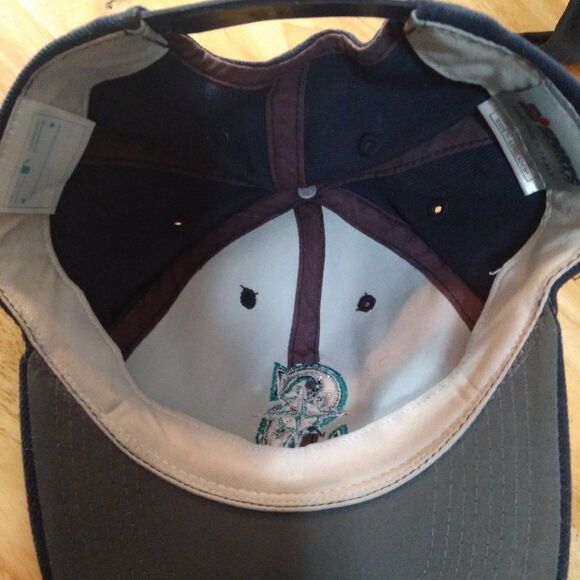 Sports Specialties Seattle Mariners Plain Logo Snap Back Hat - Picture 5 of 8